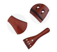 Accesorios para Violín Piezas para Violín 1 Juego Piezas para Violín de Palisandro 4 4 Accesorios Chinrest Clavijas Tailpiece Tunners Endpin