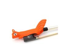 Accesorios para violín Pinza De Arco Para Principiantes Corrector De Soporte De Arco Palo De Arco Corrector De Forma De Mano(Orange)