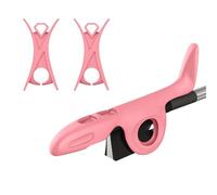 Accesorios para violín Pinza Para Arco De Violín Enderezadora De Arco, Corrector De Agarre Manual Ayuda De Corrección Para Mano Izquierda Y Derecha Para Principiantes(Pink)