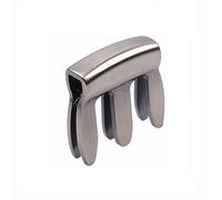 Accesorios para violín Silenciador De Violín Ayuda Para La Práctica Silenciador De Violín Práctico Se Fija Fácilmente Sordina De Metal, 3 X 2 X 1 Cm(Silvery)
