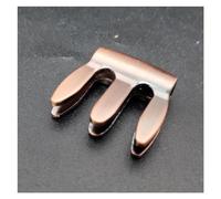 Accesorios para Violín Silenciador de violín de Metal completo de 10 piezas para práctica para violín 3/4 y 4/4 latón antiguo/color de pistola/cobre antiguo(Color:Antique Copper)