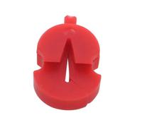 Accesorios para violín Sordina Para Violín De Goma Resistente Al Desgaste Compacta Y Estable, Suave Portátil Multicolor Mini Sordina Para Violín(Red)