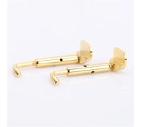 Accesorios para violín Tornillo Para Reposacabezas De Violín 4/4 Tornillo Delantero Y Trasero Para Violín Accesorios De Metal Dorado Y Plateado Tornillo Para Reposabarbillas Para Violín(Gold)