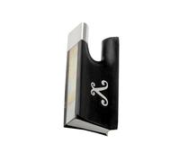 Accesorios para violín Violín Ébano Contrapunto Patrón De Barba Cobre Blanco Arco De Violín Accesorios Contrapunto Violín Arco Piezas De Repuesto(1/4)
