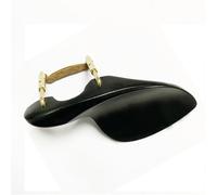 Accesorios para violín Violín Ébano Mentonera Tornillo Dorado Ébano Mentonera Accesorios De Repuesto Para Violín Piezas De Violín(1/2)