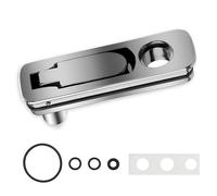 Accesorios para Zippo Mechero Lighter,Junta para Inserto,Repuestos con Almohadilla de Algodón,Conjunto de Accesorios de Metal contra la Evaporación(Plata)