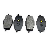 Accesorios Pastillas De Freno Disco Delanteras Y Traseras Motocicletas para Yamaha DT200R, YTZ250, TDR50, TDR80, DT125R DT125RE. Accesorios Pastillas Freno Disco Motocicleta(Delantero Trasero)