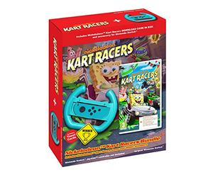 Accesorios PC y Portátiles Marca MERIDIEM Games, S.L. Modelo Nickelodeon Kart Racers (CIB) + Volante-Switch
