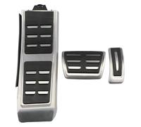 accesorios pedal freno Para A6 Para A7 Para A8 Para Q3 S6 S7 S8 2010-2015 Pedal Reposapiés Freno Combustible Juego Pedales Coche(AT With Rest Pedal)