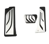 accesorios pedal freno Para BMW Serie 3 G20 G21 330i 330e 430i 440i 2019-2023 LHD Cubierta Pedal Freno Gas Kit Almohadilla Reposapiés Embrague Pedales Coche Cubiertas(AT with rest)