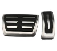 accesorios pedal freno Para Q3 2014 2015 LHD AT MT Freno Gas Pedal Apoyo Cubierta Juego Pedales Coche(AT Without Rest)