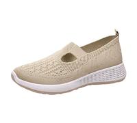 Accesorios Pintores Mujer Nuevo Modelo de Moda Color Simple Punto Antideslizante Zapatos Versátiles Transpirables Cómodos para Todas Las Estaciones Sombrero Gastronomía, Caqui., 37 EU