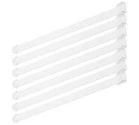 Accesorios Plástico para Persianas Ubicación Verticales de Placa 100mm | 50 Piezas, Repuesto y Reparación, Fácil Instalación y Retirada, Color Blanco para Riel de Persiana Vertical