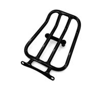 Accesorios Portaequipajes Trasero Negro Soporte Fijación Caja Trasera Carga Motocicleta para Lambretta para G350 350 Todos Los Años Portaequipajes Trasero Motocicleta(Black)