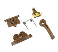Accesorios profesionales para cortapelos piezas de reparación, palanca de ajuste, placa de pestillo, botón de interruptor, tensión de resorte, seguidor de leva compatible con Wahl Magic Cordless Clip