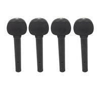 accesorios profesionales para violín 4 Unids/set Clavijas De Afinación De Violín Afinadores De Ébano Agujero Abierto 1/8 1/2 1/4 3/4 4/4 Clavijas De Afinación De Violín Accesorios De Violín(3/4)