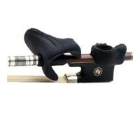 accesorios profesionales para violín Violin Bow Gripper Straight Bow Corrector Bowing Hand Type Bow Holder Beginner Finger Trainer(Black)