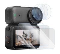 Accesorios-Protector de Pantalla de Cristal Templado para DJI Osmo Nano Accesorios (3 Unidades), Protector de Pantalla Templado para DJI Osmo Nano, 9H Protector de Pantalla de Cristal Templado para