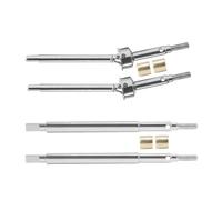 Accesorios RC Compatible Avec TRX4M Pour Defender Pour Bronco 1/18 RC Pièces De Voiture Sur Chenilles Arbres D'essieu 5mm Prolongé 2mm Filetage Avant Arbre Arrière