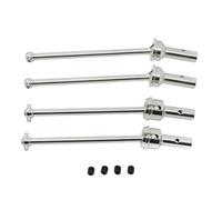 Accesorios RC Compatible con Arrma 1/8 para Typhon para Infraction 6S 1/7 RC Car Upgrade Parts 4 Piezas De Eje De Transmisión Delantero Y Trasero De Metal CVD