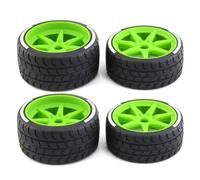 Accesorios RC Compatible con Arrma para Felony GT 1/7 RC Car Upgrade Parts 4 Piezas 102 Mm 108 Mm Neumático Neumático 17 Mm Rueda Hexagonal