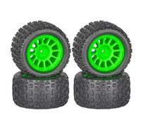 Accesorios RC Compatible con Arrma para Granite para Grom para Typhon para GROM 1/18 RC Piezas De Actualización del Coche 4 Piezas Neumático De Goma De 74 Mm Hexagonal De 12 Mm