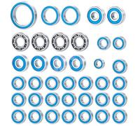 Accesorios RC Compatible con Axial para SCX10 AXI03007 1/10 RC Crawler Car Truck Upgrade Parts Accesorios 38 Piezas Kit De Cojinetes Sellados para Cubo De Rueda