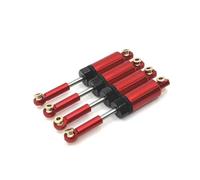 Accesorios RC Compatible con Buggy 14301 14302 14303 1/14 RC Actualización De Coche Modificación Accesorios Piezas Amortiguador Hidráulico(Red)