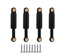 Accesorios RC Compatible con LOSI para Buggy LOS00007 1/24 RC Actualización De Coche Modificación Accesorios De Repuesto Piezas Amortiguador De Metal(Black)