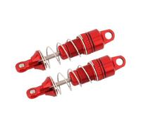 Accesorios RC Compatible con Losi para Mini 1/18 RC Coche Mejora Modificación Reemplazo Accesorios Piezas 2 Piezas Metal Amortiguador(Red)