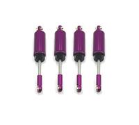Accesorios RC Compatible con MJX 14209 14210 1/14 RC Coche Mejora Modificación Reemplazo Accesorios Piezas Metal Hidráulico Amortiguador(Purple)