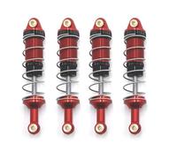 Accesorios RC Compatible con MN para MN128 para Wrangler MN86 G500 1/12 RC Coche Mejora Reemplazo Accesorios Piezas Hidráulico Amortiguador(Red)