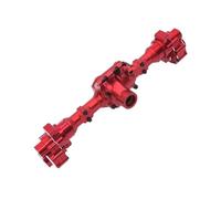 Accesorios RC Compatible Con R1001 R1002 R1003 1/10 RC Car Upgrade Parts Accesorios De Repuesto Juego De Eje Delantero Y Trasero De Metal(Red,Rear)
