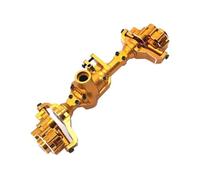 Accesorios RC Compatible Con R1001 R1002 R1003 1/10 RC Car Upgrade Parts Accesorios De Repuesto Juego De Eje Delantero Y Trasero De Metal(Yellow,Fronr)