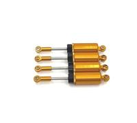 Accesorios RC Compatible con SCY Serie Completa para JJRC C8805 1/16 RC Mejora Repuestos 4 Piezas Amortiguador Hidráulico Metálico(Yellow)