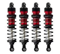 Accesorios RC Compatible con Traxxas para Maxx para Mini para XRT RC actualización de Coche Accesorios de Repuesto Piezas Amortiguador de aleación de Aluminio(Red)