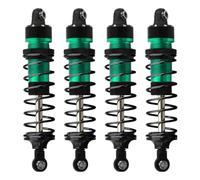 Accesorios RC Compatible con Traxxas para Mini para Maxx para XRT RC Coche Mejora Reemplazo Accesorios Piezas Aleación De Aluminio Amortiguador(Green)