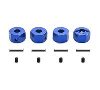 Accesorios RC Compatible con TRAXXAS para Mini para Maxx RC Car Truck Upgrade Parts Accesorios 4 Piezas Aleación De Aluminio 12 Mm Conectores Hexagonales De Rueda