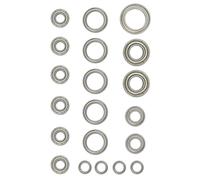 Accesorios RC Compatible con Traxxas para Slash 4X4 para VXL para LCG para Stampede RC Car Upgrade Parts Accesorios Kit De 21 Piezas De Rodamientos De Bolas