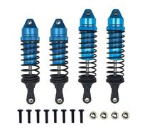 Accesorios RC Compatible con Traxxas para Slash para Rustler para VXL 1/10 RC Actualización De Coche Piezas De Repuesto Amortiguador De Aluminio(Blue)