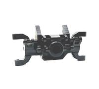 Accesorios RC Compatible con ZP1001 ZP1002 ZP1003 ZP1004 ZP 1001 1/10 RC Car Repuestos Accesorios Eje del puente delantero y trasero(Black,Fronr)