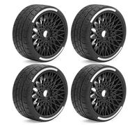 Accesorios RC For Arrma For Infraction For Limitless For Felony Fsrc GT HuanNao X3GT 1/7 1/8 For Universal 4Pcs RC Tires
