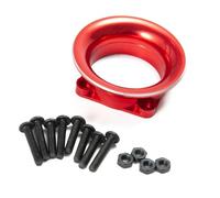 Accesorios RC para 3Racing para Sakura D3 D4 XIS XI para HSP YD 1/10 RC para Sport Drift Car Piezas De Actualización Cubierta De Ventilador De Canal De Enfriamiento ESC De Motor Metal(Red)