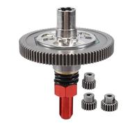 Accesorios Rc Para Arrma Para Senton Para Granite Para Big Para Rock Para Vorteks Para Typhon 1/10 91T Engranaje Recto Embrague Deslizante 21T 19T 17T Juego Engranajes Piezas Mejora 4x4(Red)