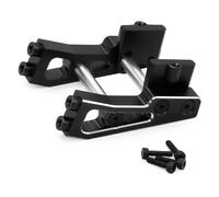 Accesorios RC Para Arrma Para Typhon Para Grom 223S Para BLX MEGA 1/14 Juego De Montaje Alerón Trasero Metal Piezas Actualización Coche RC Accesorios(Black)