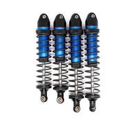 Accesorios RC para Arrma Y Senton para Typhon Big para Rock 1/10 4 Piezas Amortiguadores Metálicos Repuestos Y Accesorios para Vehículos De Orugas(Blue)