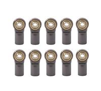 Accesorios RC para Axial para SCX10 D90 D110 para Tamiya CC01 para Racing 1/10 Coche Trepador De Control Remoto 10 Uds Metal M4 20MM Enlace De Aluminio Varilla De Amarre Junta Esférica(Grey)