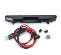 Accesorios RC Para Axial Para Wrangler Para SCX24 AXI00002 1/24 Parachoques Delantero Y Trasero De Metal Con Luz RC Crawler Car Truck Model Upgrade Parts(Rear)