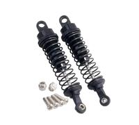 Accesorios RC para Buggy M602 1/18 Amortiguadores Aluminio 5 Colores 60 Mm 2 Unidades Coche RC con Orugas Todoterreno Vehículos Oruga Accesorios Repuesto(Black)