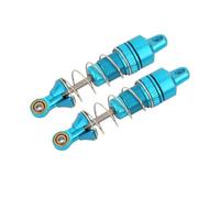 Accesorios RC para Losi para Mini-T 2.0 1/18 2WD 2Piezas Amortiguador Delantero Metal Amortiguadores Resorte RC Coche Camión RTR Piezas Actualización Accesorios Reemplazo(Blue)